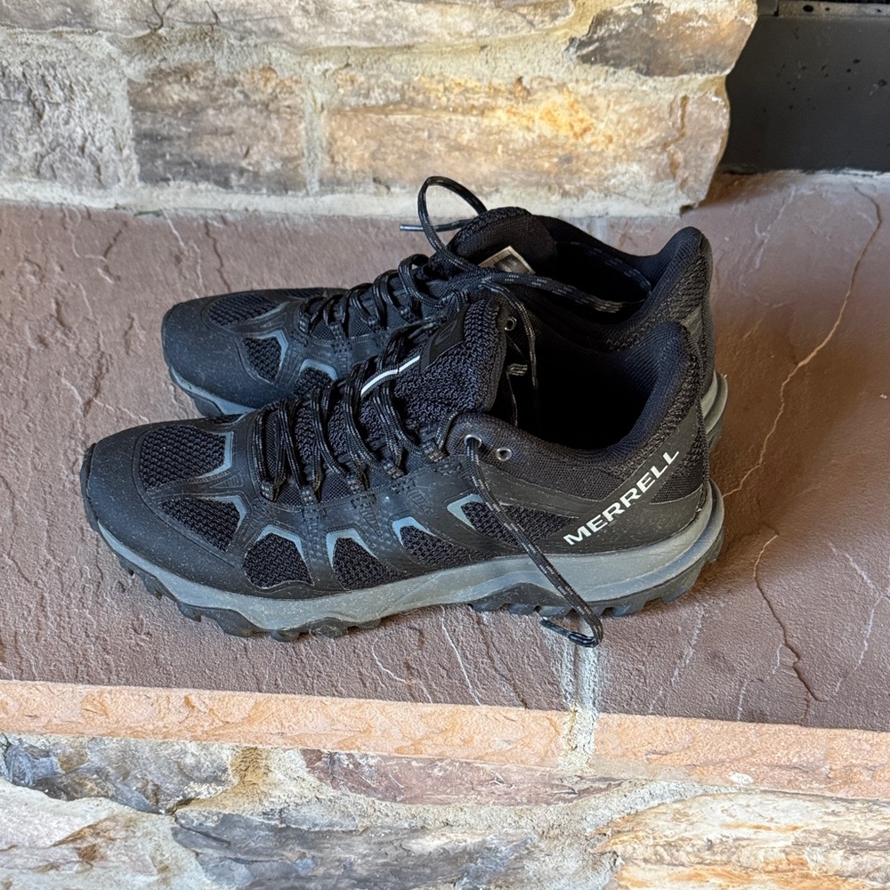 Merrell Black Outdoor Trail Running Shoes